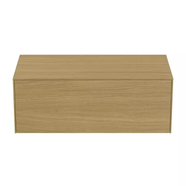 Dulap baza suspendat Ideal Standard Atelier Conca finisaj stejar deschis 1 sertar cu blat 100 cm [7]