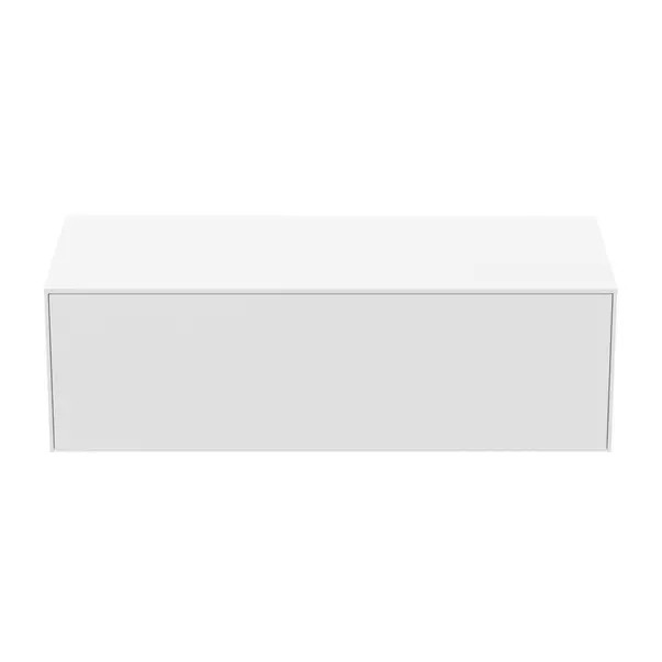 Dulap baza suspendat Ideal Standard Atelier Conca alb mat 1 sertar cu blat 120 cm [6]