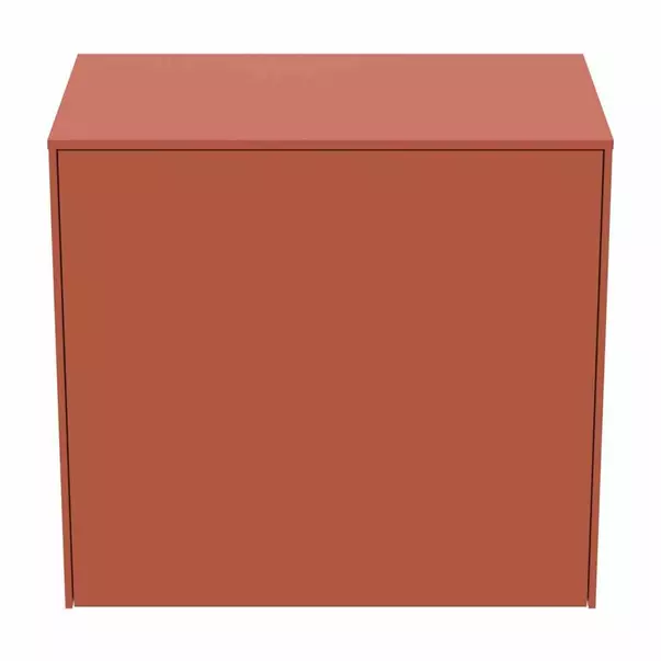 Dulap baza suspendat Ideal Standard Atelier Conca 1 sertar cu blat 60 cm rosu - oranj mat [8]