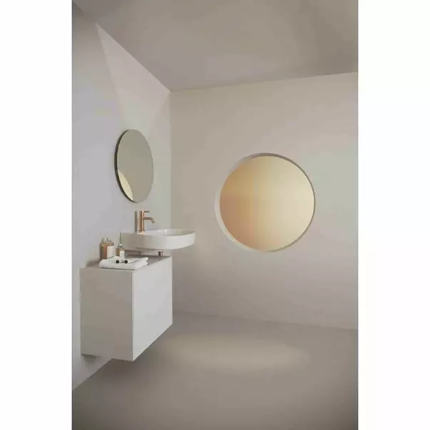 Dulap baza suspendat Ideal Standard Atelier Conca 1 sertar cu blat 80 cm alb mat [3]
