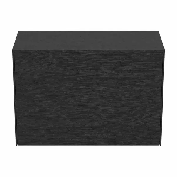 Dulap baza suspendat Ideal Standard Atelier Conca 1 sertar cu blat 80 cm finisaj stejar inchis [5]