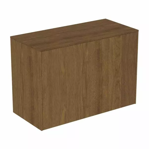 Dulap baza suspendat Ideal Standard Atelier Conca 1 sertar cu blat 80 cm finisaj nuc inchis [2]