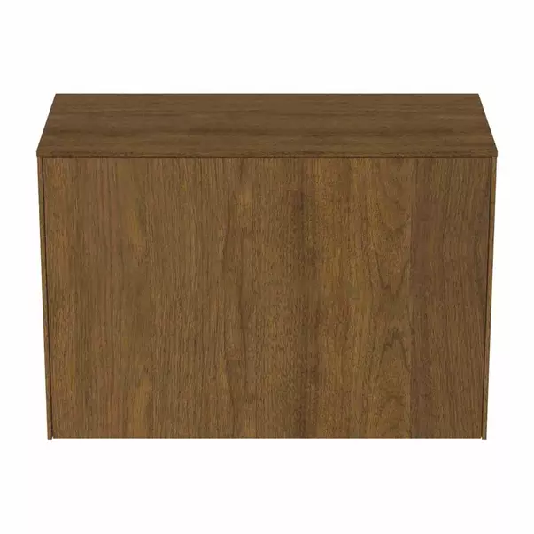 Dulap baza suspendat Ideal Standard Atelier Conca 1 sertar cu blat 80 cm finisaj nuc inchis [7]