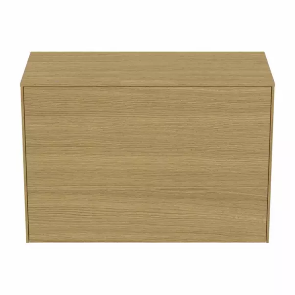 Dulap baza suspendat Ideal Standard Atelier Conca 1 sertar cu blat 80 cm finisaj stejar deschis [7]