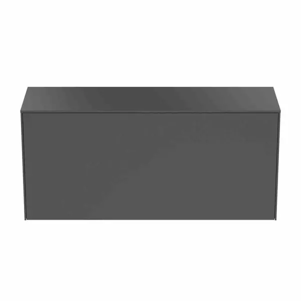 Dulap baza suspendat Ideal Standard Atelier Conca 1 sertar cu blat 120 cm antracit mat [3]