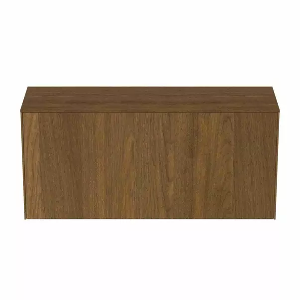 Dulap baza suspendat Ideal Standard Atelier Conca 1 sertar cu blat 120 cm finisaj nuc inchis [7]