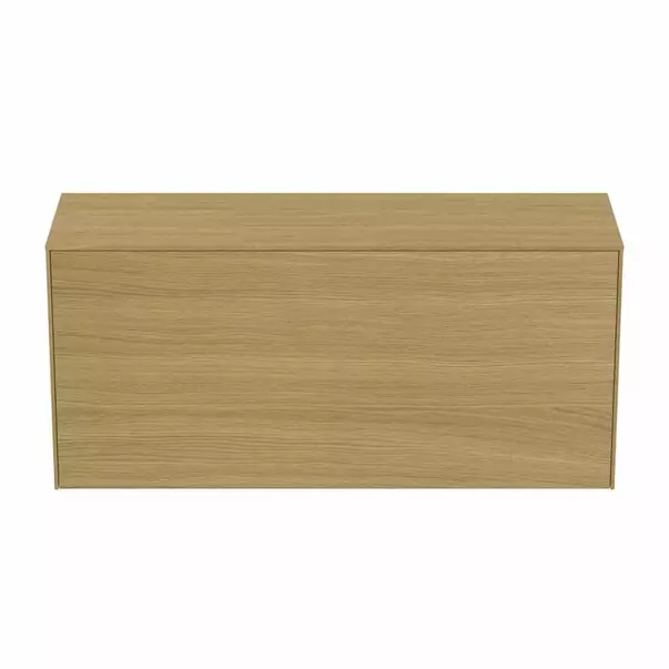 Dulap baza suspendat Ideal Standard Atelier Conca 1 sertar cu blat 120 cm finisaj stejar deschis [7]