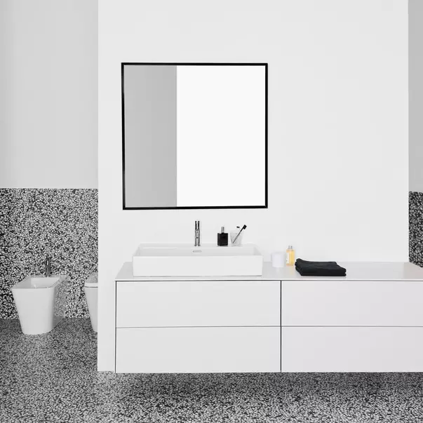 Mobilier Baie - Dulap baza suspendat Ideal Standard Atelier Conca alb mat 4 sertare cu blat 200 cm