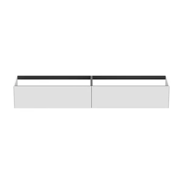 Dulap baza suspendat Ideal Standard Atelier Conca alb mat 2 sertare 240 cm [5]