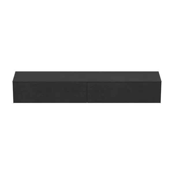 Dulap baza suspendat Ideal Standard Atelier Conca finisaj stejar inchis 2 sertare cu blat 240 cm [5]