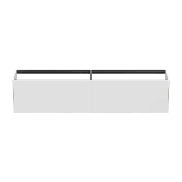 Dulap baza suspendat Ideal Standard Atelier Conca alb mat 4 sertare 240 cm [5]
