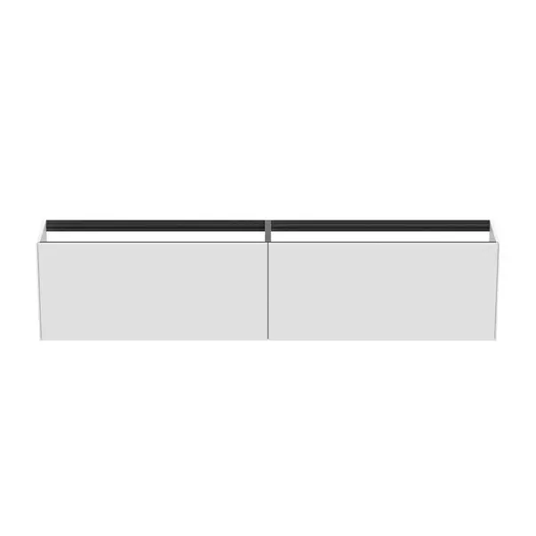 Dulap baza suspendat Ideal Standard Atelier Conca 2 sertare 240 cm alb mat [3]
