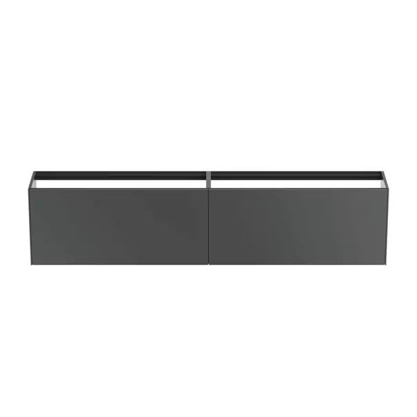 Dulap baza suspendat Ideal Standard Atelier Conca 2 sertare 240 cm antracit mat [5]
