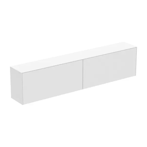 Dulap baza suspendat Ideal Standard Atelier Conca 2 sertare cu blat 240 cm alb mat [4]