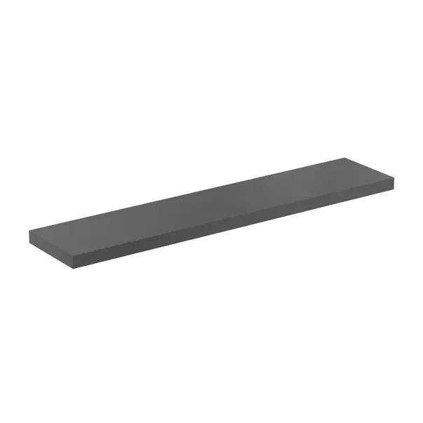  Dulapuri baie - Blat pentru lavoar Ideal Standard Atelier Conca fara decupaj antracit mat 240 cm