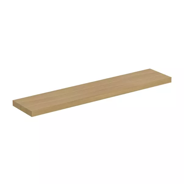  Dulapuri baie - Blat pentru lavoar Ideal Standard Atelier Conca fara decupaj finisaj stejar deschis 240 cm