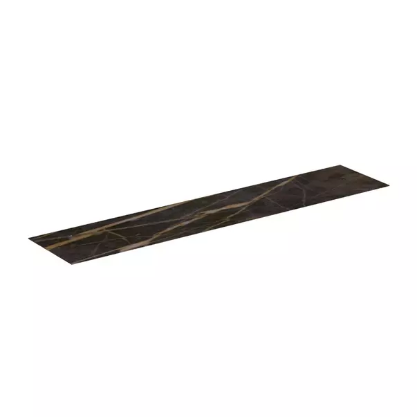 Mobilier Baie - Blat ceramic pentru lavoar Ideal Standard Atelier Conca 240 cm finisaj negru marmura