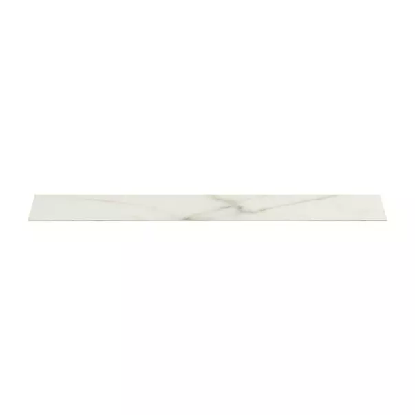 Blat ceramic pentru lavoar Ideal Standard Atelier Conca 240 cm finisaj alb marmura [9]