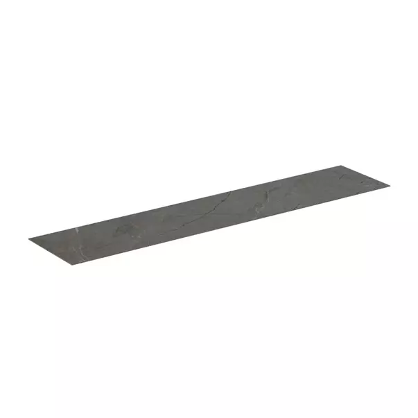 Blat ceramic pentru lavoar Ideal Standard Atelier Conca 240 cm finisaj gri deschis [2]