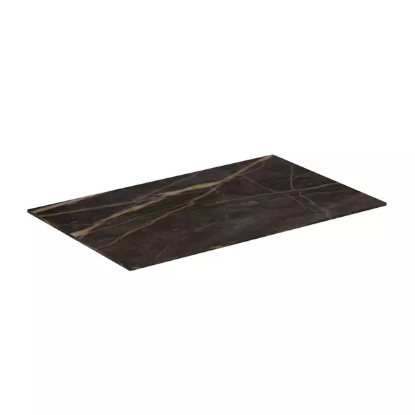  Dulapuri baie - Blat ceramic pentru lavoar Ideal Standard Atelier Conca finisaj negru marmura 60 cm