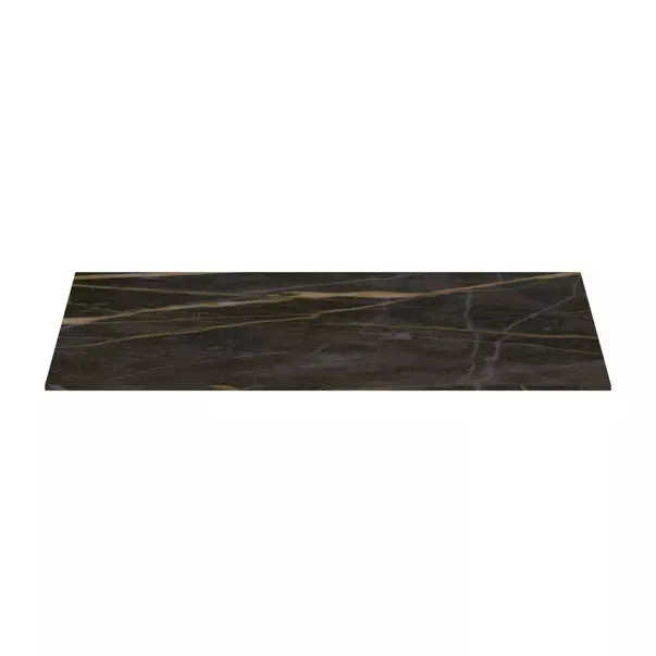 Blat ceramic pentru lavoar Ideal Standard Atelier Conca finisaj negru marmura 60 cm [6]
