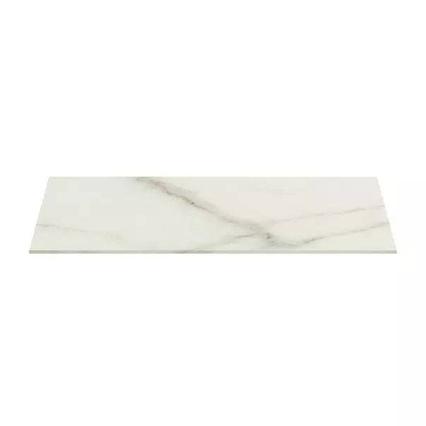 Blat ceramic pentru lavoar Ideal Standard Atelier Conca finisaj alb marmura 60 cm [8]