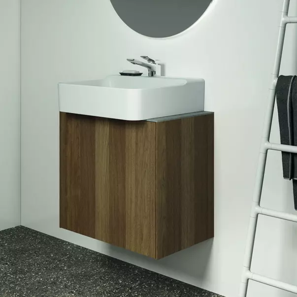 Blat ceramic pentru lavoar Ideal Standard Atelier Conca finisaj gri deschis 60 cm [6]