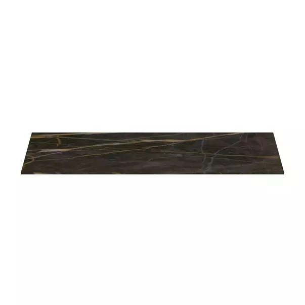 Blat ceramic pentru lavoar Ideal Standard Atelier Conca finisaj negru marmura 80 cm [4]
