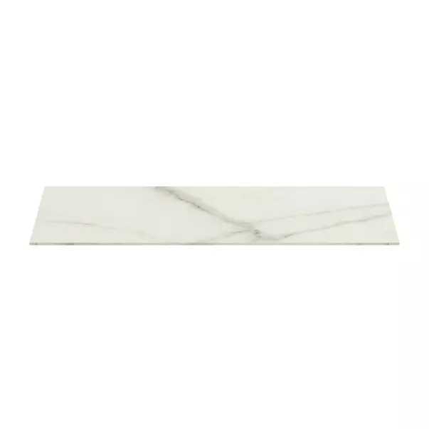 Blat ceramic pentru lavoar Ideal Standard Atelier Conca finisaj alb marmura 80 cm [7]