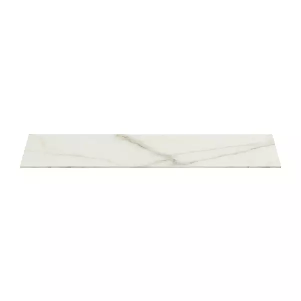 Blat ceramic pentru lavoar Ideal Standard Atelier Conca finisaj alb marmura 100 cm [8]