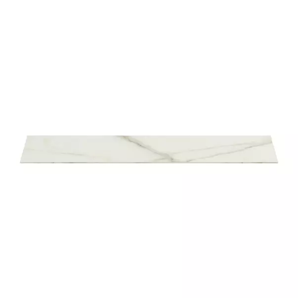 Blat ceramic pentru lavoar Ideal Standard Atelier Conca finisaj alb marmura 120 cm [9]