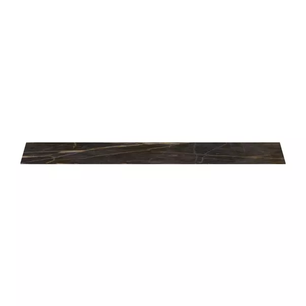 Blat ceramic pentru lavoar Ideal Standard Atelier Conca finisaj negru marmura 160 cm [5]