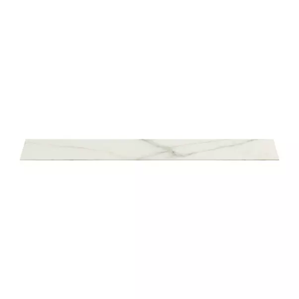 Blat ceramic pentru lavoar Ideal Standard Atelier Conca finisaj alb marmura 160 cm [9]