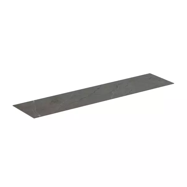  Dulapuri baie - Blat ceramic pentru lavoar Ideal Standard Atelier Conca finisaj gri deschis 160 cm