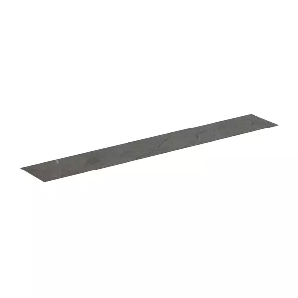  Dulapuri baie - Blat ceramic pentru lavoar Ideal Standard Atelier Conca finisaj gri deschis 240 cm