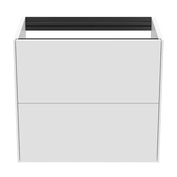 Dulap baza suspendat Ideal Standard Atelier Conca 2 sertare 60 cm alb mat [4]