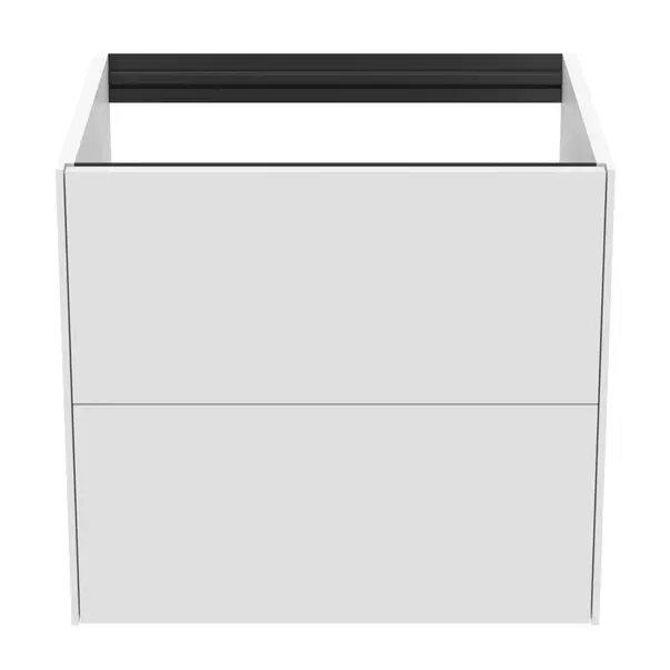 Dulap baza suspendat Ideal Standard Atelier Conca alb mat 2 sertare 60 cm [5]