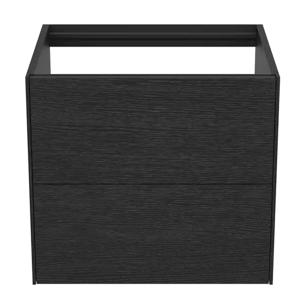 Dulap baza suspendat Ideal Standard Atelier Conca finisaj stejar inchis 2 sertare 60 cm [5]