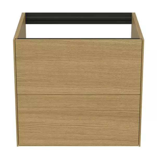 Dulap baza suspendat Ideal Standard Atelier Conca finisaj stejar deschis 2 sertare 60 cm [5]