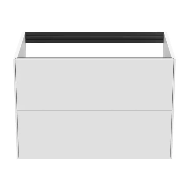 Dulap baza suspendat Ideal Standard Atelier Conca alb mat 2 sertare 80 cm [5]