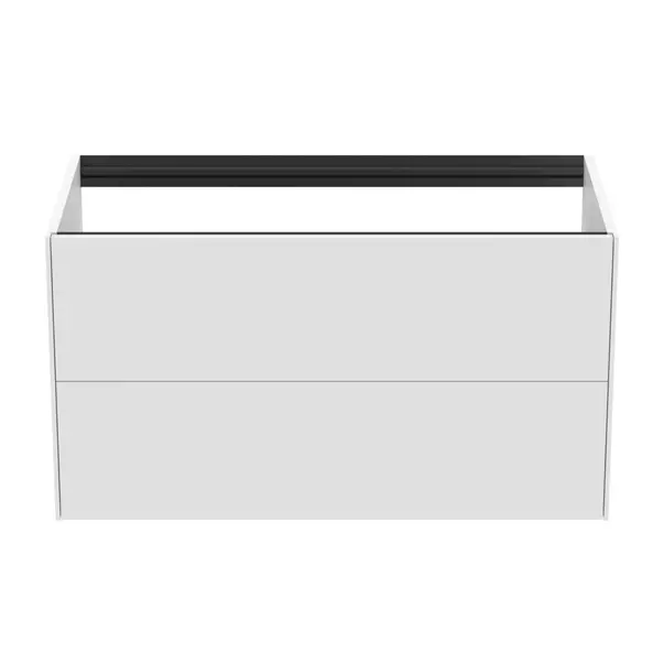 Dulap baza suspendat Ideal Standard Atelier Conca alb mat 2 sertare 100 cm [5]