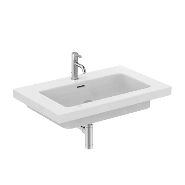 Lavoar pe mobilier Ideal Standard Atelier Extra alb lucios 81 cm [8]
