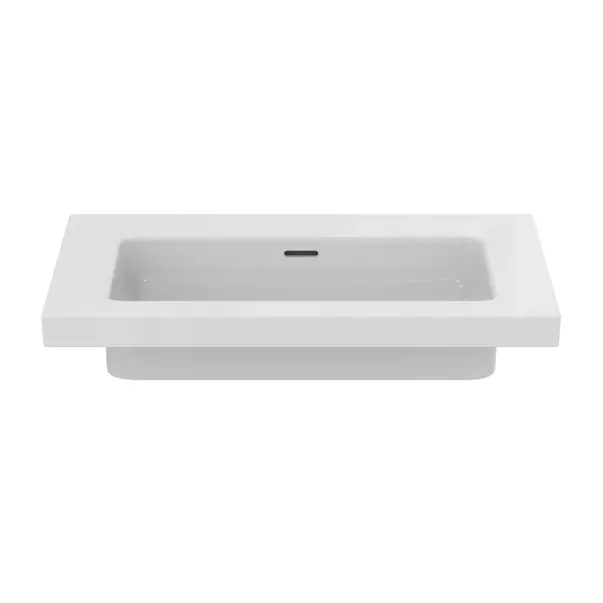 Lavoar pe mobilier Ideal Standard Atelier Extra alb lucios cu orificiu preaplin 81 cm [10]
