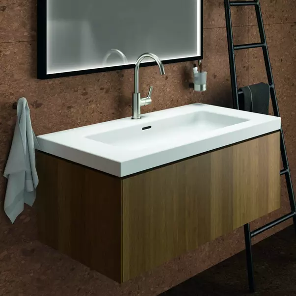 Lavoare incastrabile - Lavoar pe mobilier Ideal Standard Atelier Extra alb lucios 101 cm