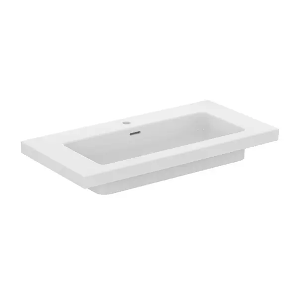 Lavoare incastrabile - Lavoar pe mobilier Ideal Standard Atelier Extra alb lucios 121 cm
