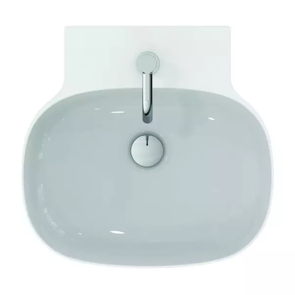 Lavoar suspendat Ideal Standard Atelier Linda-X alb lucios cu orificiu baterie 50 cm [11]