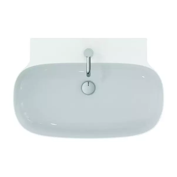 Lavoar suspendat Ideal Standard Atelier Linda-X alb lucios cu orificiu baterie 75 cm [11]