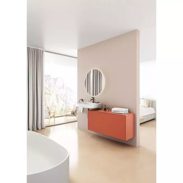 Lavoar suspendat Ideal Standard Atelier Linda-X alb mat cu orificiu baterie 75 cm [4]