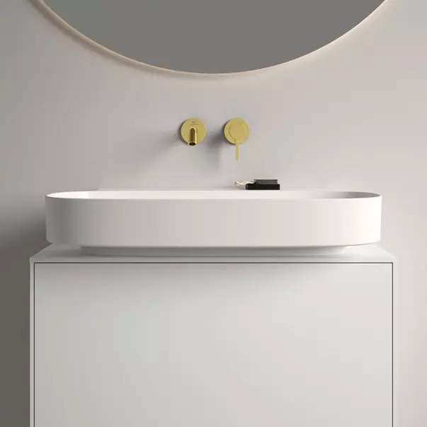 Lavoar suspendat Ideal Standard Atelier Linda-X alb lucios 75 cm [4]