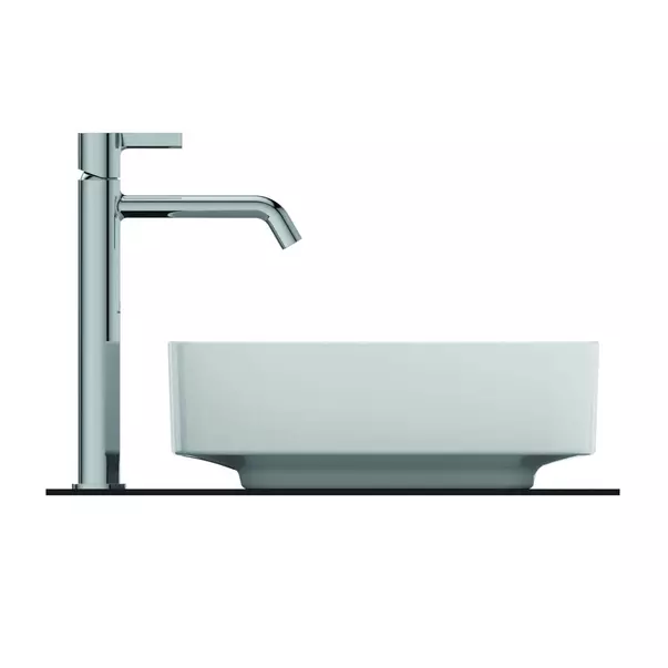 Lavoar pe blat Ideal Standard Atelier Linda-X alb lucios 45 cm cu orificiu preaplin [10]